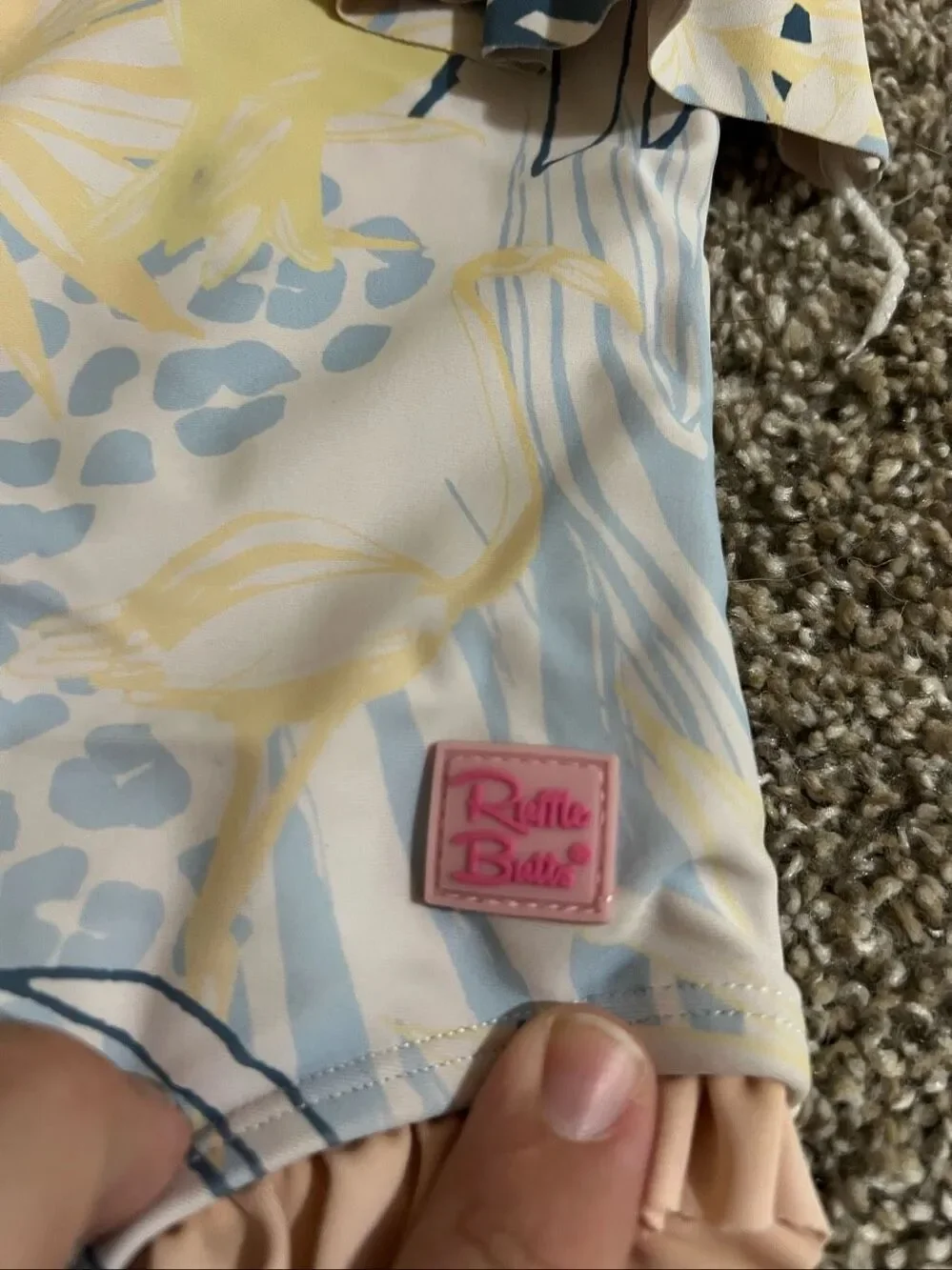 Ruffle Butts One Piece Swimsuit Little Girls Size 2T